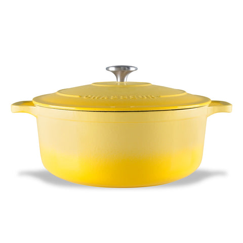 Round French Oven  - Lemon Yellow