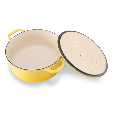 Round French Oven  - Lemon Yellow