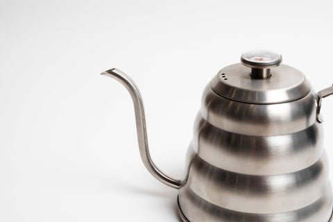 Stainless Steel 1.2L Goose Neck Kettle With Thermometer