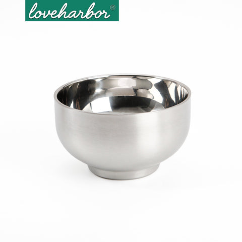 Loveharbor Double-Layer Stainless Steel Bowl