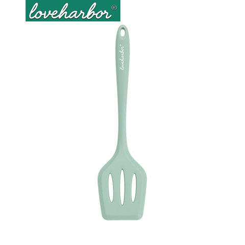 Loveharbor Silicone Slotted Spatula - Green