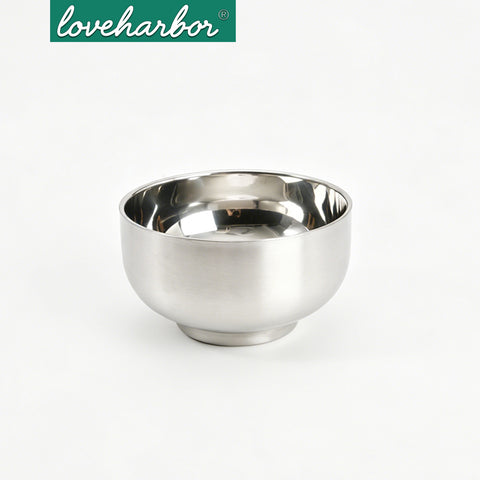 Loveharbor Double-Layer Stainless Steel Bowl