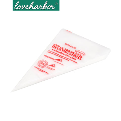 Loveharbor Disposable Piping Bag 100 Pieces