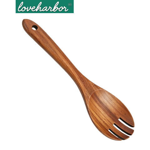Loveharbor Wooden Salad Fork