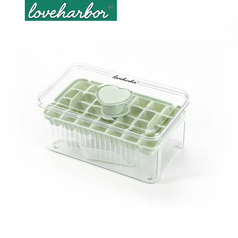 Loveharbor Ice Cube Mold With 28 Cubes