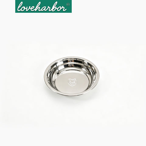 Loveharbor Stainless Steel Round Plate
