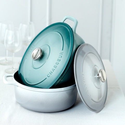 Chasseur Round French Oven - Celestial Grey(3 Sizes)