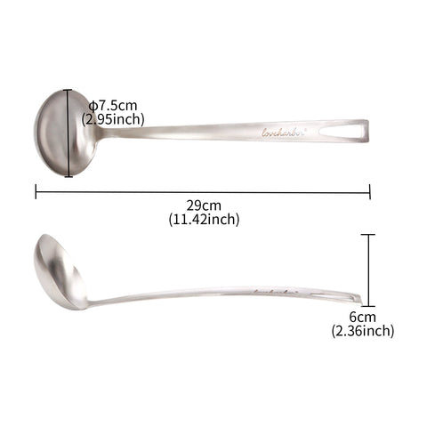 Loveharbor Stainless Steel Soup Spoon - Stainless