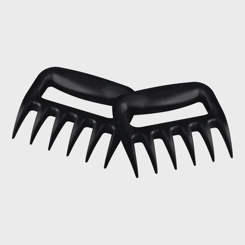 Churrasco 2-Piece Black ABS Barbecue Claw Set