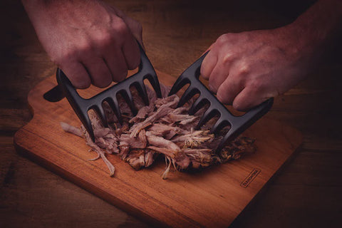 Churrasco 2-Piece Black ABS Barbecue Claw Set