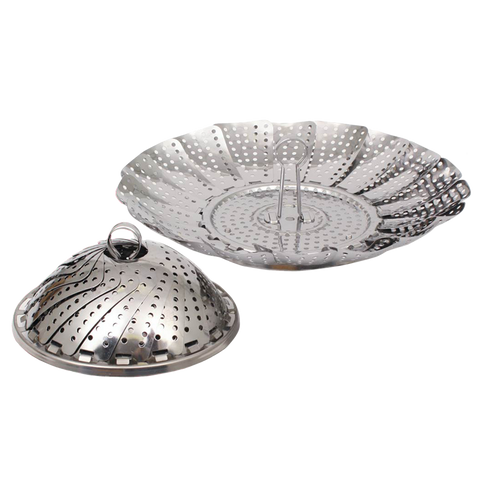 S/S Veg Steamer Basket 23Cm