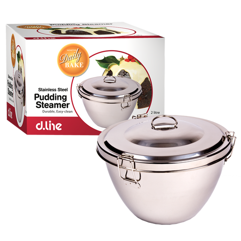 Stainless Steel Pudding Steamer 2L