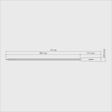 Churrasco Skewers set - 6 Piece 50cm