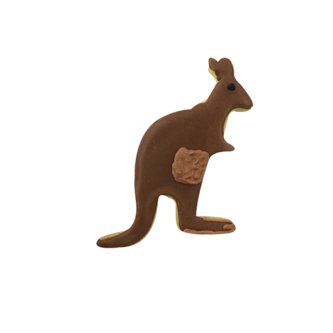 Kangaroo Cookie Cutter 8cm - Orange