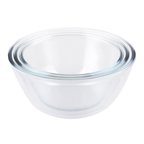 Borosilicate Glass Mixing Bowl 19cm Dia./1.5l