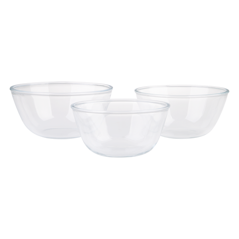 Borosilicate Glass Mixing Bowl 23cm Dia./2.6l