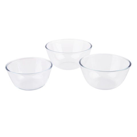 Borosilicate Glass Mixing Bowl 23cm Dia./2.6l