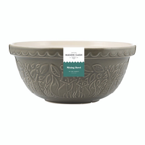 In The Forest Fox Grey Mixing Bowl