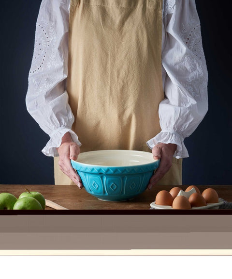 Turquoise Colour Mixing Bowl, 24cm