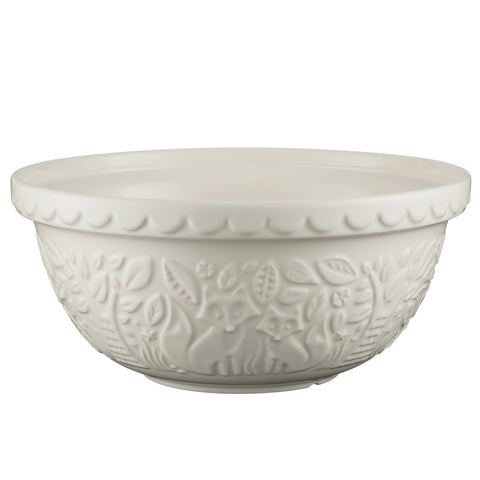 Forest Fox Mixing Bowl 29cm - Cream