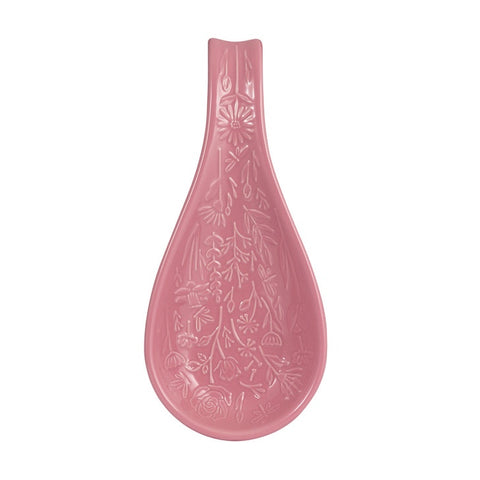 In The Meadow Pink Spoon Rest 27 x 12cm