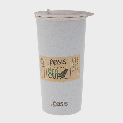 Double Wall "Eco Cup" 400Ml - 3 Asst. Colours