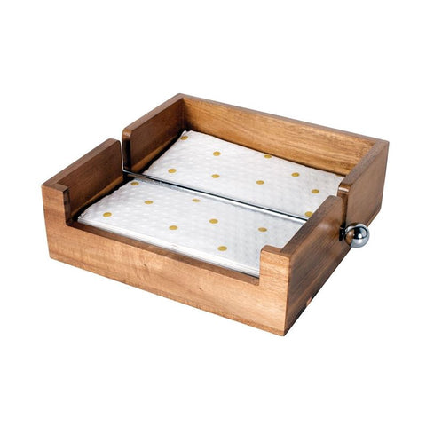 Acacia Napkin Holder