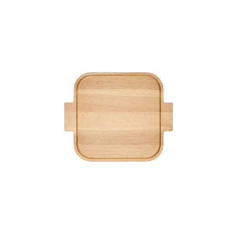 Square Serving Board 37.5cm x 31 x 2.5cm - Oak