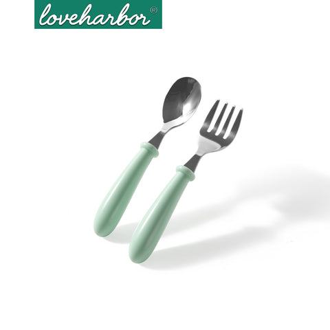 Loveharbor Stainless Steel Kids Cutlery Set - Case