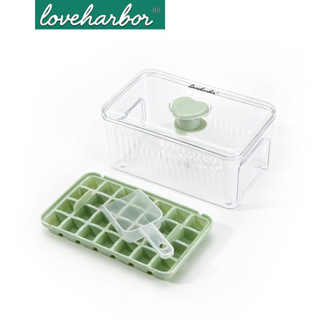 Loveharbor Ice Cube Mold With 28 Cubes