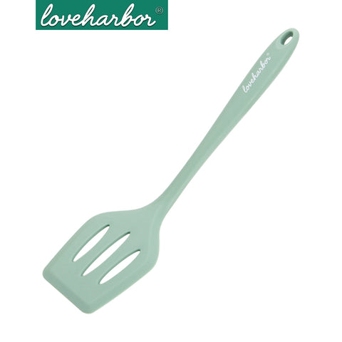 Loveharbor Silicone Slotted Spatula - Green