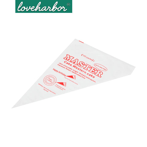 Loveharbor Disposable Piping Bag 100 Pieces
