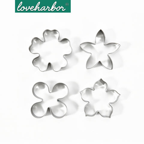 Loveharbor Flora Cookies Cutter Set