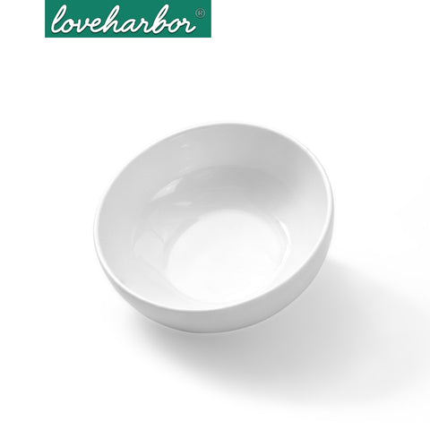 Loveharbor White Porcelain Bowl