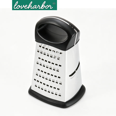 Loveharbor 4 Sided Stainless Steel Box Grater