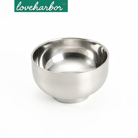 Loveharbor Double-Layer Stainless Steel Bowl