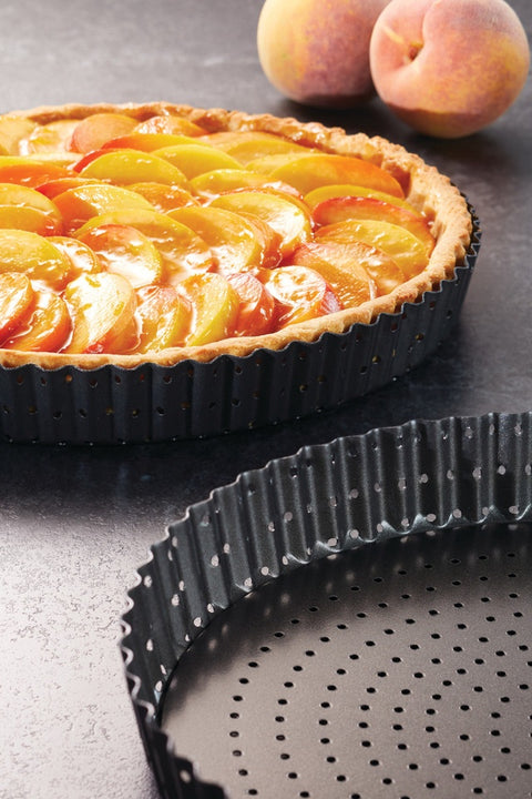 Crusty Bake Loose Base Round Flan/Quiche Pan 30cm