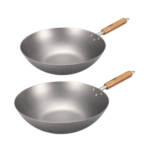 Titanium Flat Bottom Wok