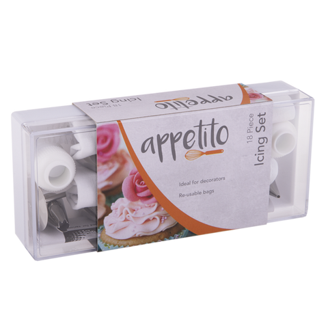 Appetito 18 Piece Icing Set
