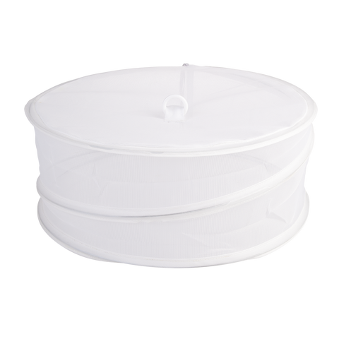 Pop-Up Food Covers Set 2 34cm/39cm Dia. - White