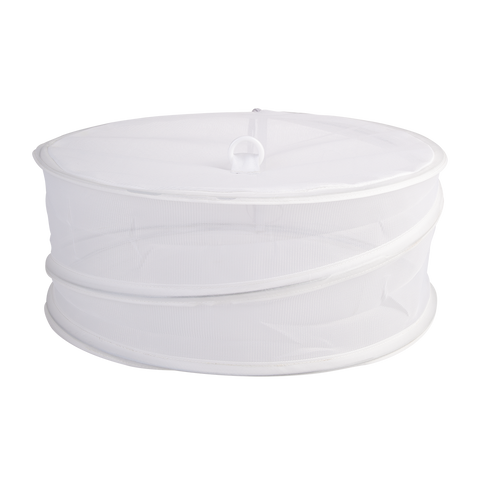 Pop-Up Food Covers Set 2 34cm/39cm Dia. - White