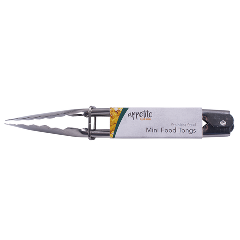 18Cm Stainless Steel Mini Tongs