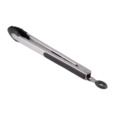 Heavy Duty Stainless Steel Tongs With Nylon Head