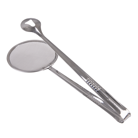 Stainless Steel Skimmer Tongs 28.5cm