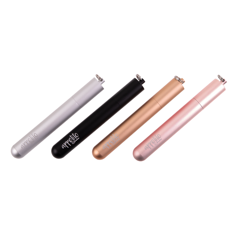 Stainless Steel Travel Straw Set - 4 Assorted Colors