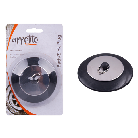 Stainless Steel Deluxe Bath/Sink Plug 7.5cm