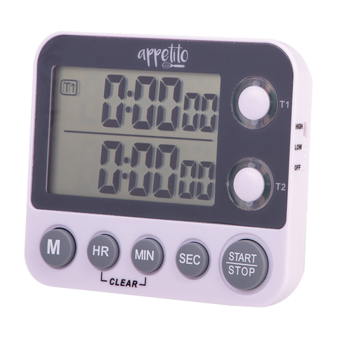 Dual Digital Timer 100 Hours