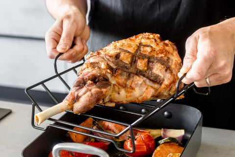 Heavy Base Roaster w/Rack 40x28cm