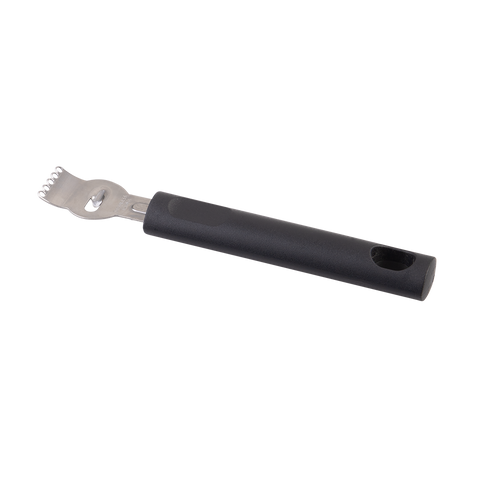 Stainless Steel Zester W/ Black Handle