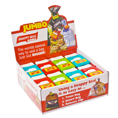 Jumbo Snappy Seals (Cdu 48)